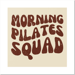 Morning Pilates Squad | Fitness Club Instructor Posters and Art